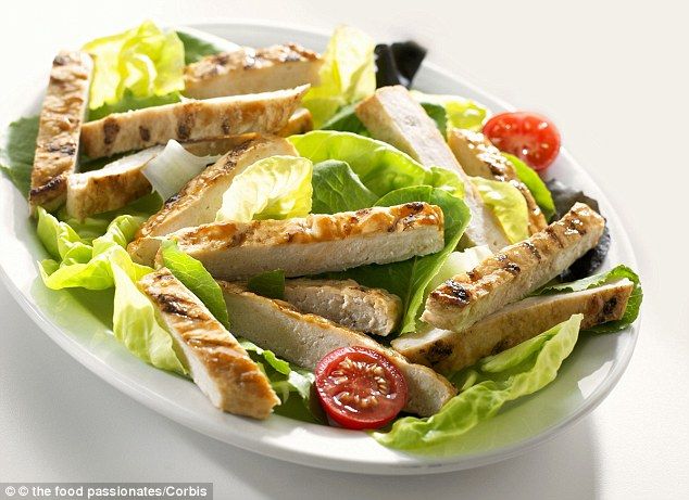 amanida de pollastre