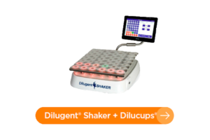 dilugent shaker + dilucups